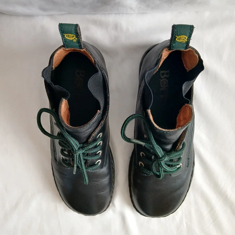 Born Handcrafted Women's Comfort Ankle Boots Size 8M Black - Picture 5 of 6